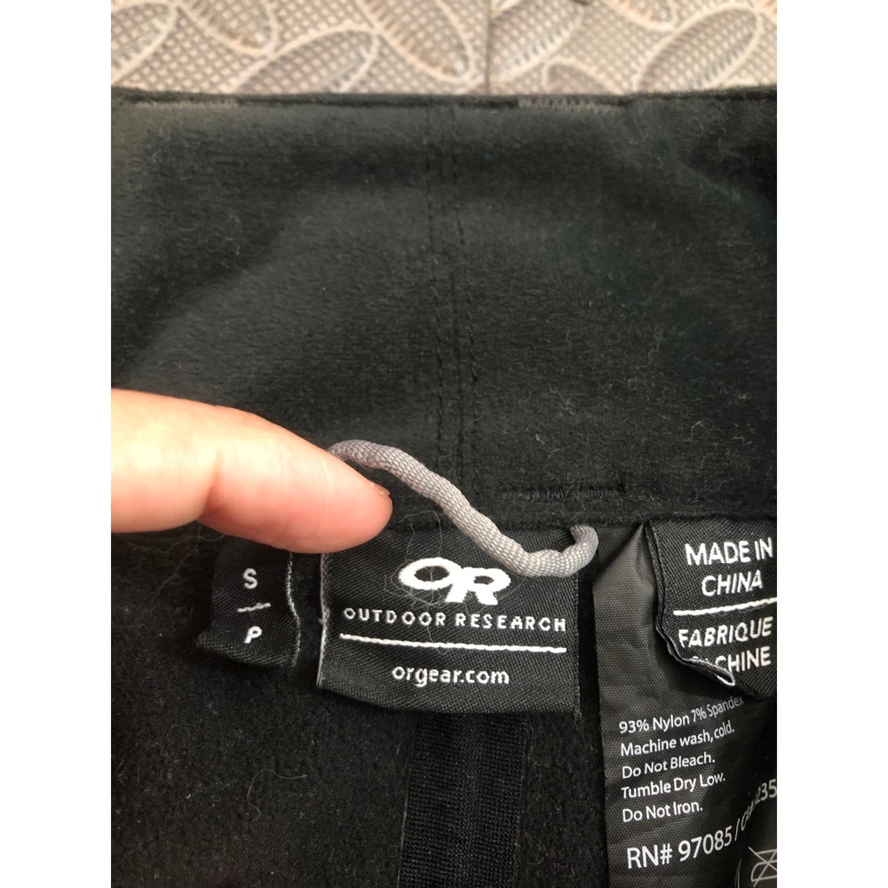 Outdoor Research Softshell Ski Pants Womens Small Black Hiking Technical Outdoor View 4